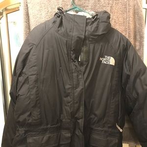 Woman’s North Face puffer coat